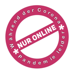 Nur online – Stempel Stempel - Nur online - Während der Corona-Pandemie